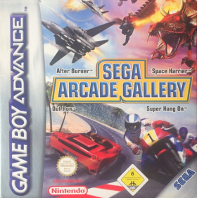 Sega Arcade Gallery - Box - Front (Europe) - 1081x1083
