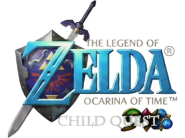 The Legend of Zelda: Child Quest - Clear Logo (World) - 400x300