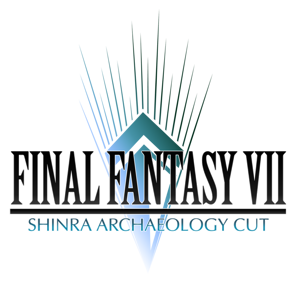 Final Fantasy VII: Shinra Archaeology Cut - Clear Logo (World) - 1217x1162