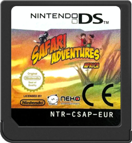 Safari Adventures: Africa - Cart - Front (Europe) - 517x564