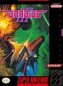 Gradius III - Fanart - Box - Front (North America) - 1534x2100