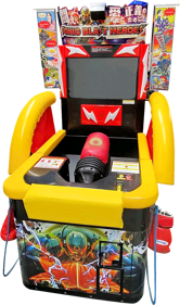 Sonic Blast Heroes - Arcade - Cabinet (United States) - 700x1184