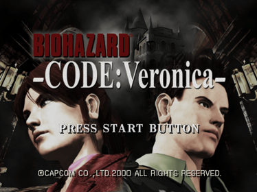 Biohazard: Code: Veronica (Tentou-you Demo Movie) - Screenshot - Game Title (Japan) - 640x480