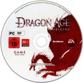 Dragon Age: Origins - Disc (Europe) - 1406x1406