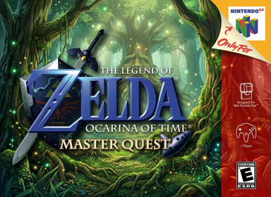 The Legend of Zelda: Ocarina of Time Master Quest - Box - Front (United States) - 1193x871
