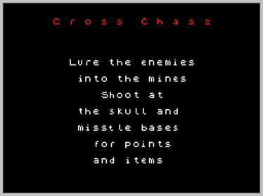 Cross Chase - Screenshot - Gameplay (World) - 256x192