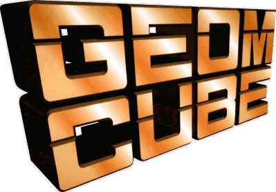 Geom Cube - Clear Logo (North America) - 2400x1673