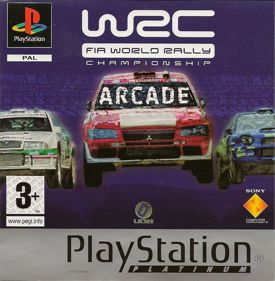 WRC: FIA World Rally Championship Arcade - Box - Front (France) - 783x800