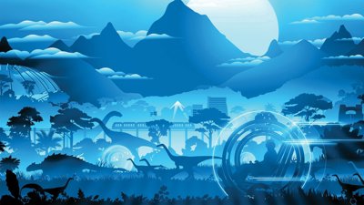 Jurassic World - Fanart - Background (World) - 1920x1080