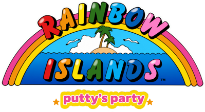 Rainbow Islands: Putty's Party - Clear Logo (Japan) - 1340x735