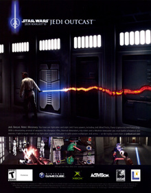 Star Wars: Jedi Knight II: Jedi Outcast - Advertisement Flyer - Front (United States) - 1725x2200