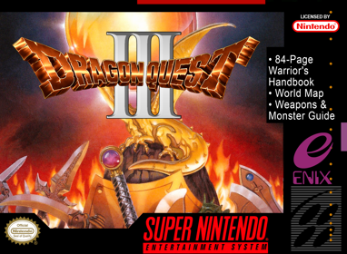 Dragon Quest III: Soshite Densetsu e... - Fanart - Box - Front (North America) - 2100x1542