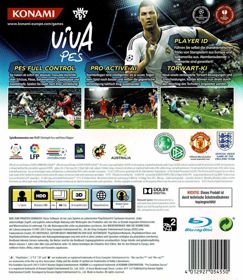 PES 2013: Pro Evolution Soccer - Box - Back (Germany) - 694x800