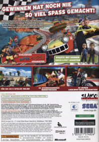 Sonic & SEGA All-Stars Racing with Banjo-Kazooie - Box - Back (Germany) - 901x1280