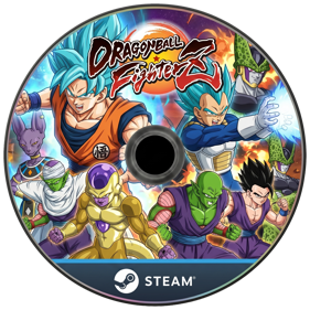 Dragon Ball FighterZ - Fanart - Disc (France) - 2048x2048