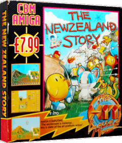 The NewZealand Story - Box - 3D (Europe) - 679x793