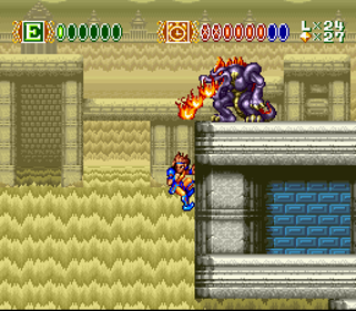Skyblazer - Screenshot - Gameplay (North America) - 256x224