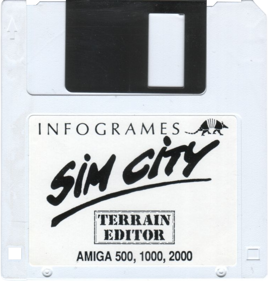 SimCity: Terrain Editor - Disc (Europe) - 763x800