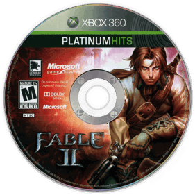 Fable II: Platinum Hits - Disc (North America) - 1440x1440