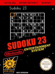 Sudoku 23 - Fanart - Box - Front (World) - 798x1072