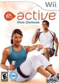EA Sports Active: More Workouts - Box - Front (North America) - 1000x1411