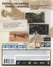 Uncharted: The Nathan Drake Collection - Box - Back (Europe) - 640x800