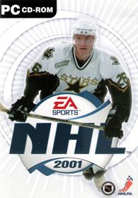 NHL 2001 - Box - Front (Europe) - 558x800