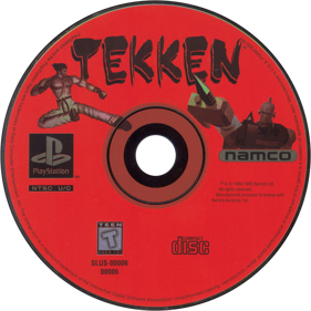 Tekken - Disc (North America) - 800x800