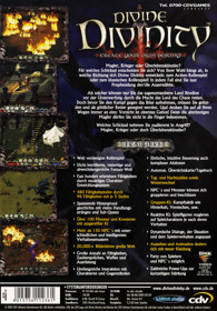 Divine Divinity - Box - Back (Germany) - 836x1200
