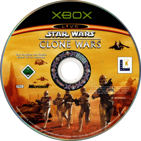 Star Wars: The Clone Wars - Disc (Germany) - 755x754