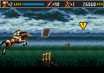 Shinobi III: Return of the Ninja Master - Screenshot - Gameplay (World) - 640x448