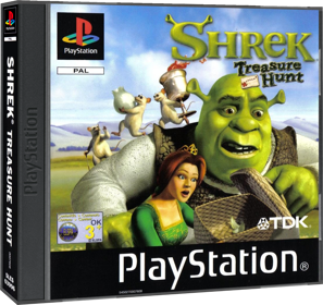 Shrek: Treasure Hunt - Box - 3D (Europe) - 1409x1330