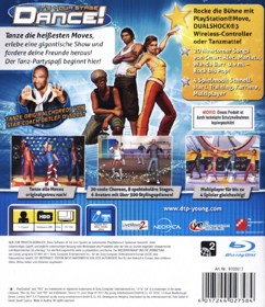 Dance! It's Your Stage - Box - Back (Germany) - 600x695