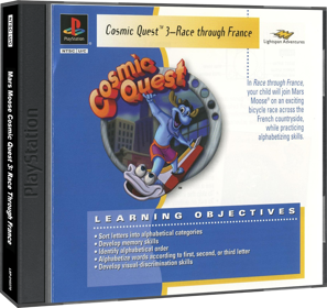 Mars Moose Cosmic Quest 3: Race through France - Box - 3D (North America) - 1409x1330