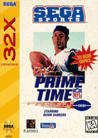 Prime Time NFL Starring Deion Sanders - Fanart - Box - Front (North America) - 864x1211