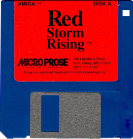 Red Storm Rising - Disc (North America) - 534x555