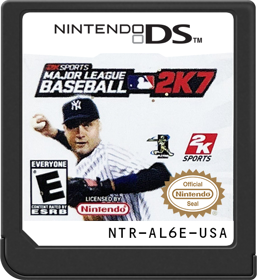 Major League Baseball 2K7 - Cart - Front (North America) - 517x564