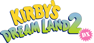 Kirby's Dream Land 2 DX - Clear Logo (World) - 1200x550