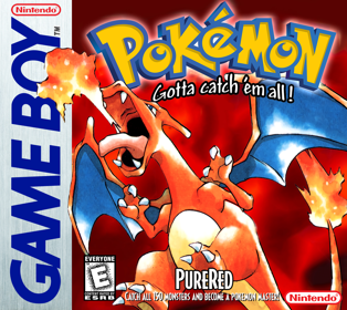 Pokémon PureRed - Box - Front (World) - 1535x1370