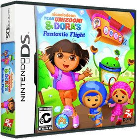 Nickelodeon Team Umizoomi & Dora's Fantastic Flight - Box - 3D (North America) - 867x878