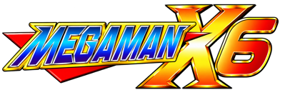 Mega Man X6 - Clear Logo (United States) - 2172x724