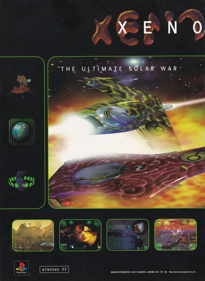 Xenocracy: The Ultimate Solar War - Advertisement Flyer - Front (United Kingdom) - 1606x2200