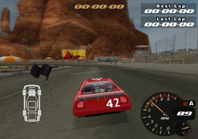 Short Track Racing: Trading Paint - Screenshot - Gameplay (North America) - 640x448