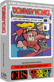 Donkey Kong - Box - 3D (United Kingdom) - 439x659