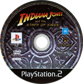 Indiana Jones and the Staff of Kings - Disc (Oceania) - 740x747