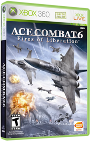 Ace Combat 6: Fires of Liberation - Box - 3D (North America) - 567x878