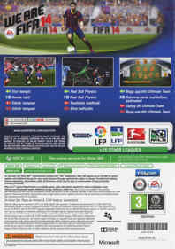 FIFA 14 - Box - Back (Europe) - 6086x8622