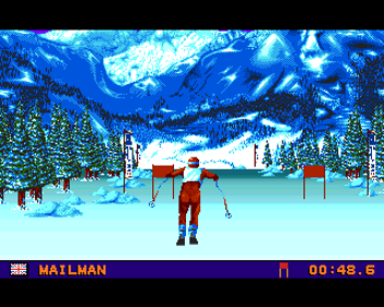 Winter Olympics: Lillehammer '94 - Screenshot - Gameplay (Europe) - 320x256