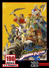 Savage Reign - Fanart - Box - Front (World) - 788x1080