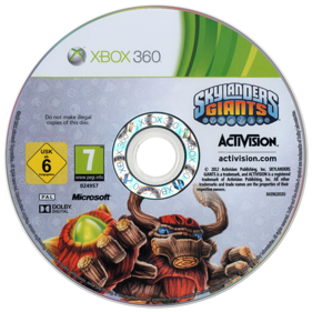 Skylanders: Giants - Disc (Europe) - 900x900